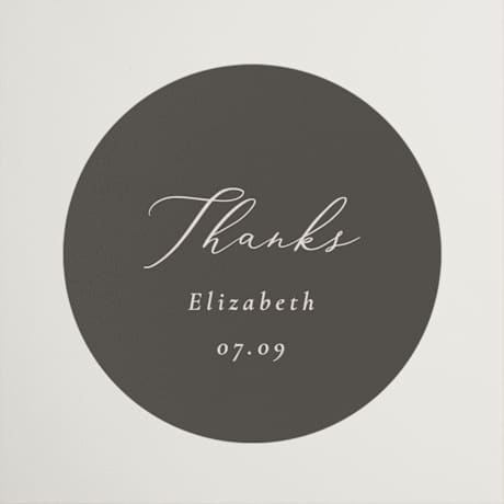 Bridal Shower Favor Stickers