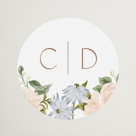 Bridal Shower Favor Stickers