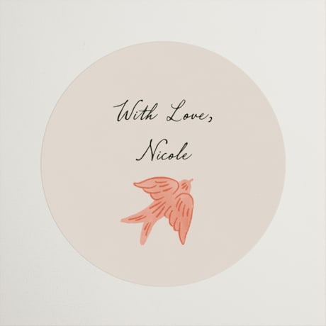 Bridal Shower Favor Stickers