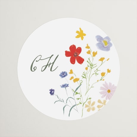 Bridal Shower Favor Stickers