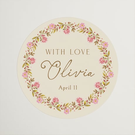 Bridal Shower Favor Stickers