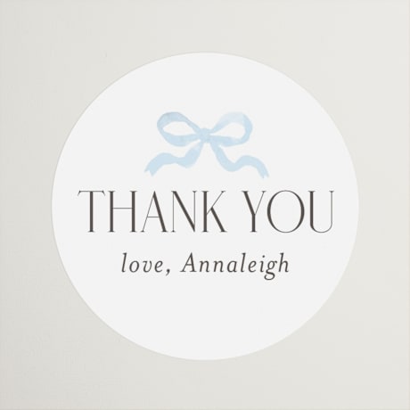 Bridal Shower Favor Stickers