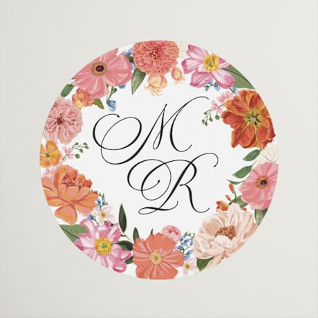 Bridal Shower Favor Stickers