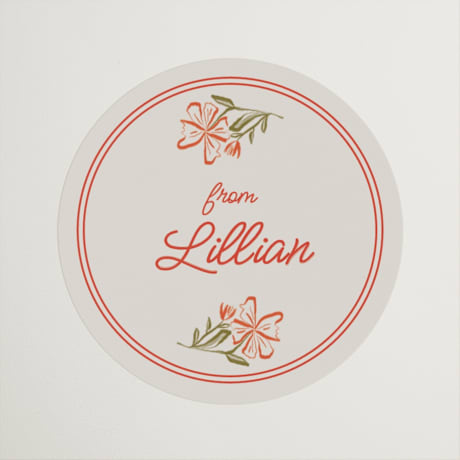 Bridal Shower Favor Stickers