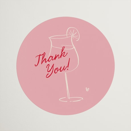 Bridal Shower Favor Stickers