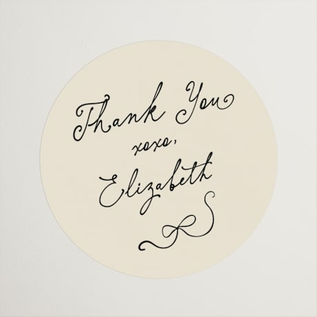 Bridal Shower Favor Stickers