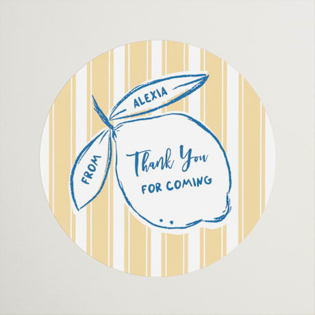 Bridal Shower Favor Stickers