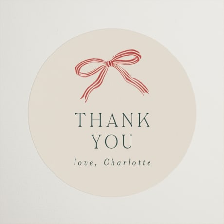 Bridal Shower Favor Stickers