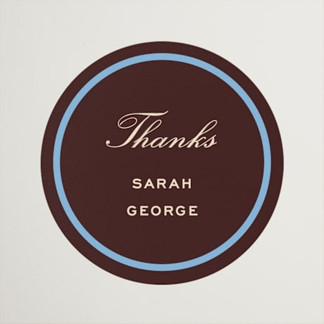 Bridal Shower Favor Stickers