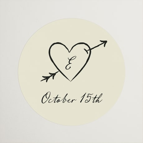 Bridal Shower Favor Stickers