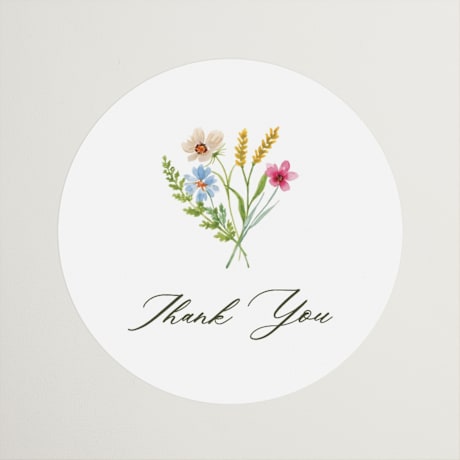 Bridal Shower Favor Stickers