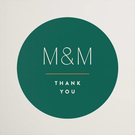 Engagement Party Favor Stickers