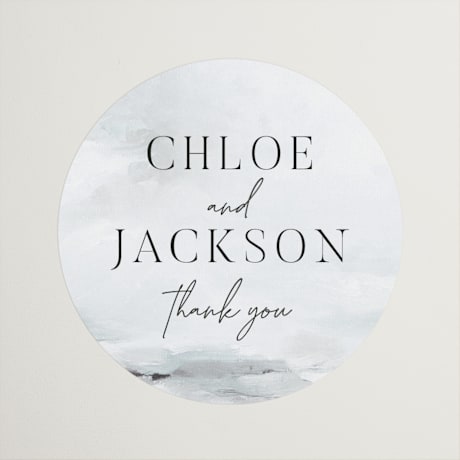 Engagement Party Favor Stickers