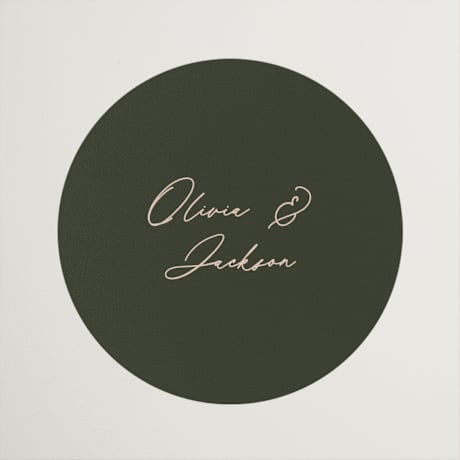 Engagement Party Favor Stickers