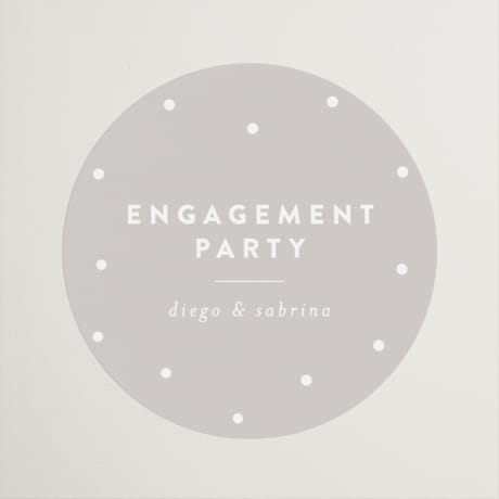 Engagement Party Favor Stickers