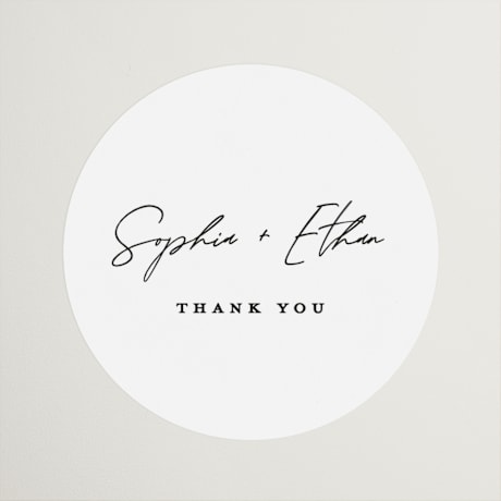 Engagement Party Favor Stickers