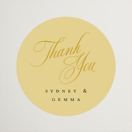 Engagement Party Favor Stickers