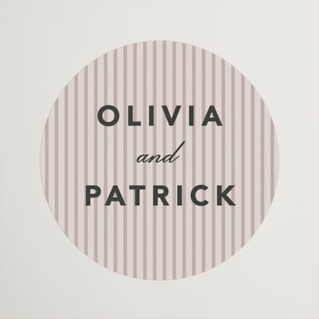 Engagement Party Favor Stickers