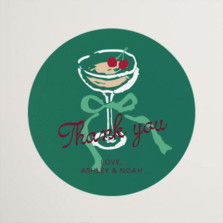 Engagement Party Favor Stickers