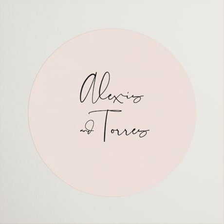 Rehearsal Dinner Favor Stickers