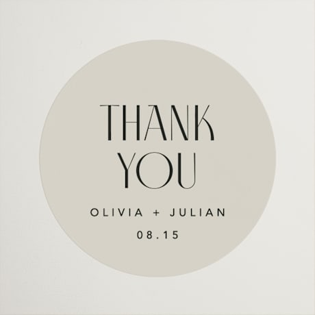 Rehearsal Dinner Favor Stickers