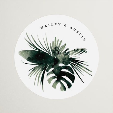 Rehearsal Dinner Favor Stickers