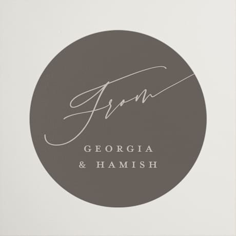 Rehearsal Dinner Favor Stickers