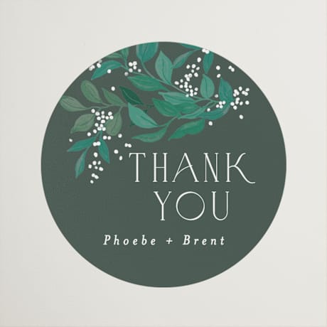 Rehearsal Dinner Favor Stickers