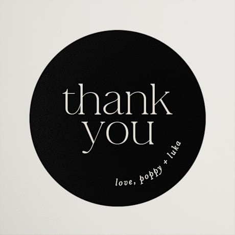 Rehearsal Dinner Favor Stickers