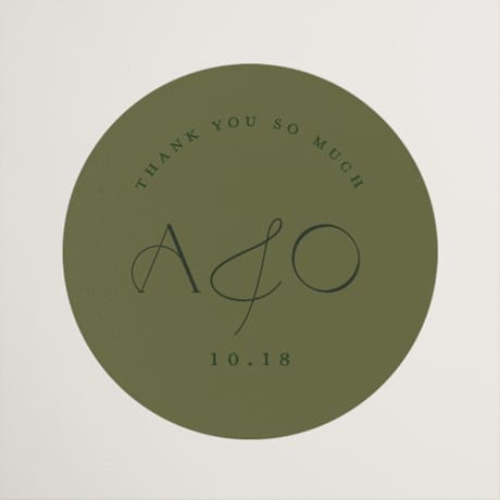 Rehearsal Dinner Favor Stickers