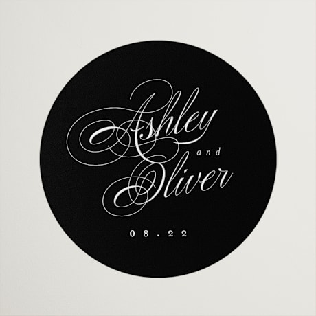 Rehearsal Dinner Favor Stickers