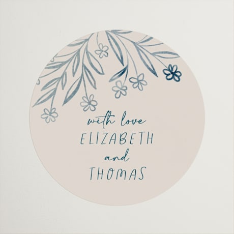 Rehearsal Dinner Favor Stickers