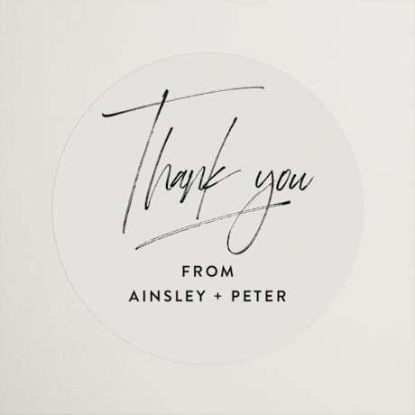 Rehearsal Dinner Favor Stickers