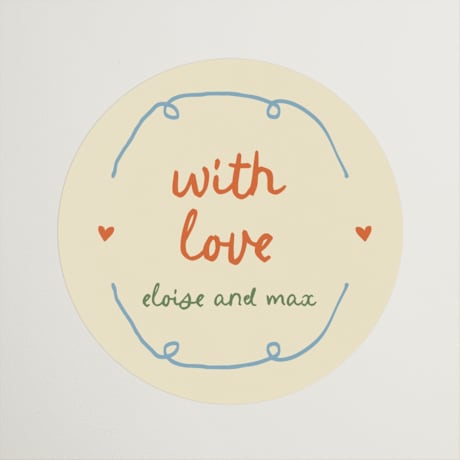 Rehearsal Dinner Favor Stickers