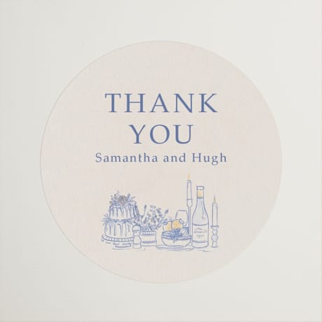 Rehearsal Dinner Favor Stickers