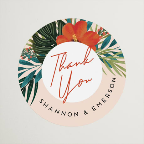 Wedding Favor Stickers