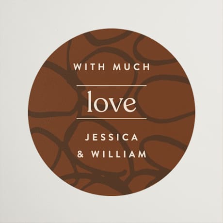 Wedding Favor Stickers