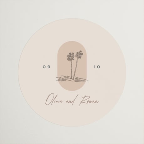 Wedding Favor Stickers