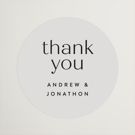 Wedding Favor Stickers