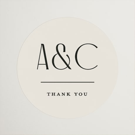 Wedding Favor Stickers