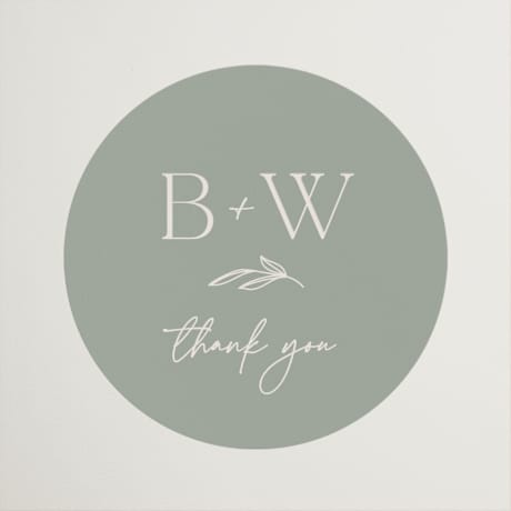 Wedding Favor Stickers