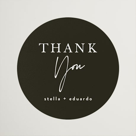 Wedding Favor Stickers