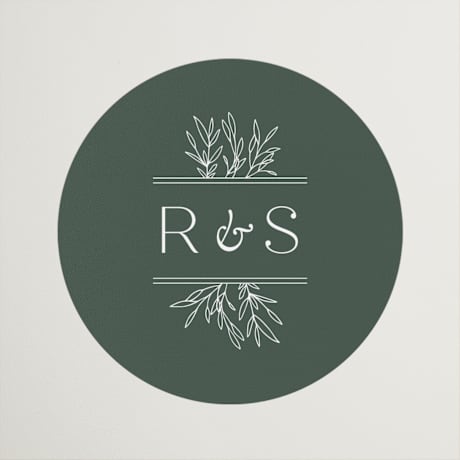 Wedding Favor Stickers