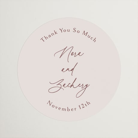 Wedding Favor Stickers