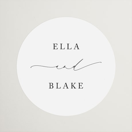 Wedding Favor Stickers