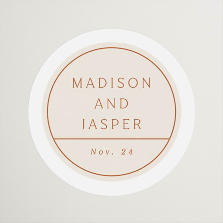 Wedding Favor Stickers