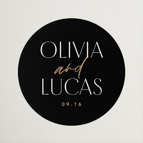 Wedding Favor Stickers