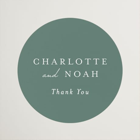 Wedding Favor Stickers