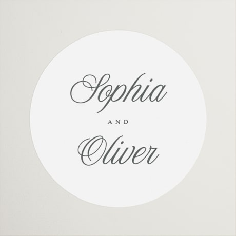 Wedding Favor Stickers