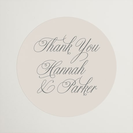 Wedding Favor Stickers